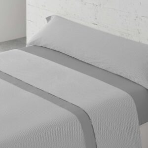 Sábanas 50/50 Algodón Poliéster greco gris de Confort y Estilo de Hogar, tienda sábanas Valencia