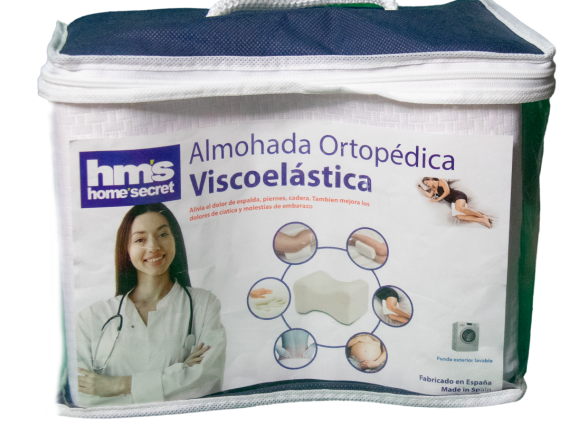 Almohadas viscoelásticas ortopédicas de Confort y Estilo de Hogar. Tiendas de edredones en Valencia